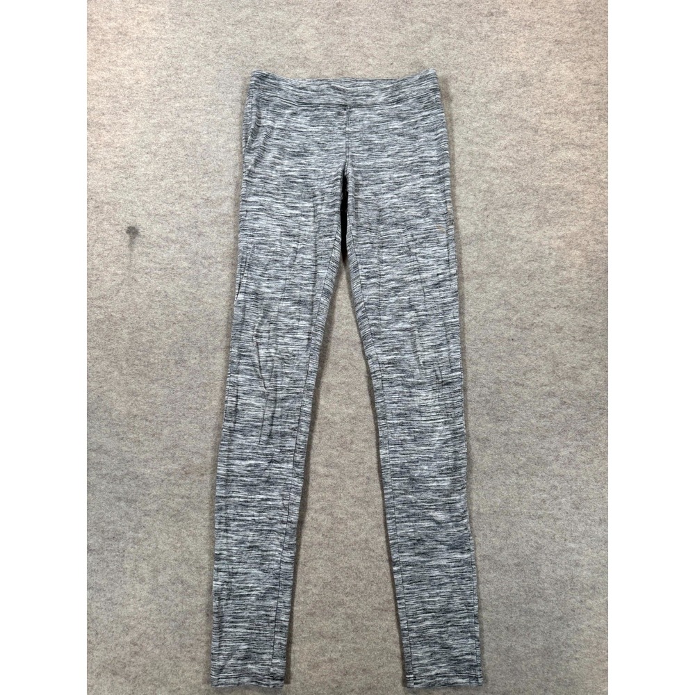 Express Ankle Leggings Womens XS Heather Gray Low Rise Yoga Pull On Activewear